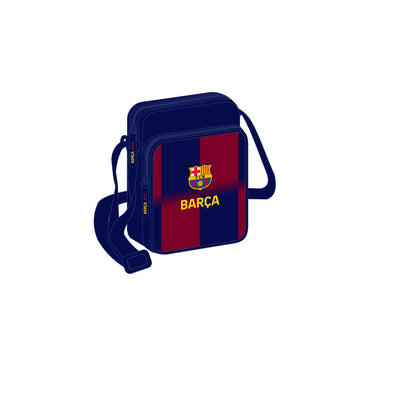 Bolso Bandolera F.C. Barcelona Azul Granate 16 x 22 x 6 cm