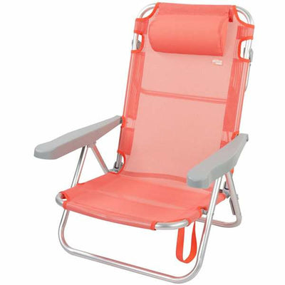 Folding Chair Aktive Flamingo Pink 48 x 46 x 84 cm 47 x 63 x 99 cm Beach Cushion Storage Bag Coasters