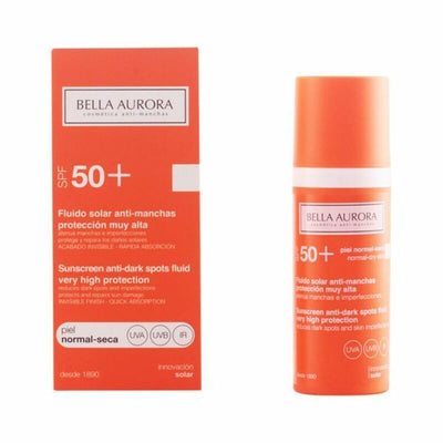 Fluido Solar Antimanchas Bella Aurora 2526108 Spf 50 Spf 50+ 50 ml