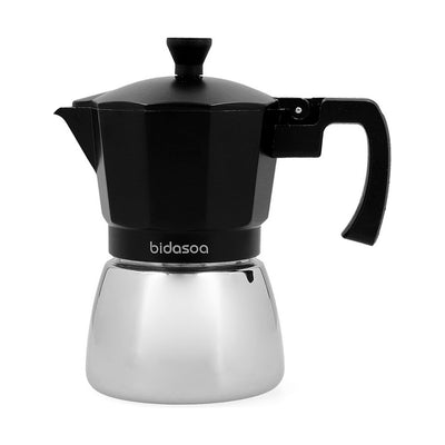 Bidasoa Tribeca Metal 3-Cup Italian Coffee Maker