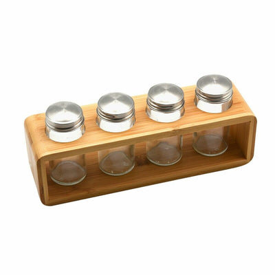 Versa Bamboo Spice Rack 33 x 2.5 x 18 cm