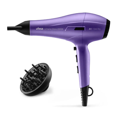 Sèche-cheveux UFESA X-TREME SHINE AC Lila Lavande 2600 W