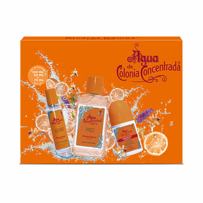 Unisex' Perfume Set Alvarez Gomez AGUA DE COLONIA Agua de Colonia Concentrada Eau d'Orange 3 Pieces