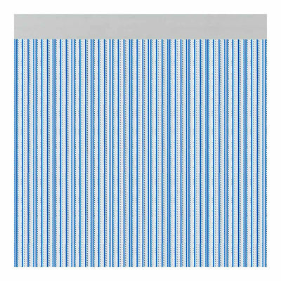 Cortina Acudam Brescia Puertas Azul Exterior PVC Aluminio 90 x 210 cm
