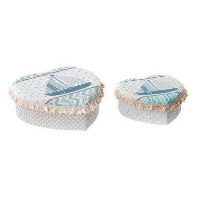 DKD Home Decor 8424001396207 Acrylic Cardboard Jewelry Box 19 x 10 x 7 cm (2 Units)