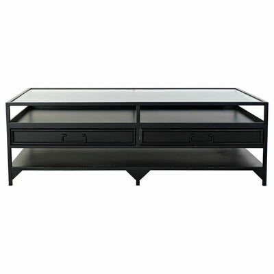 Centre Table DKD Home Decor Metal Crystal (120 x 60 x 40 cm)