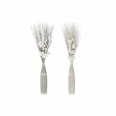 Bouquet DKD Home Decor 8424001847440 Gray White Flowers Dried Flower (40 x 40 x 150 cm) (2 Units)