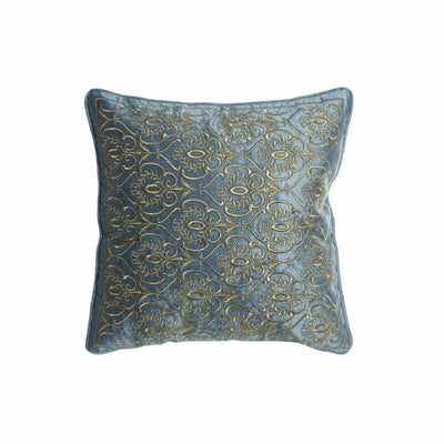 DKD Home Decor Cushion 8424001850389 Blue Gold 45 x 10 x 45 cm