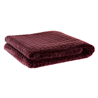 Manta DKD Home Decor Flechas Malva (130 x 170 x 2 cm)