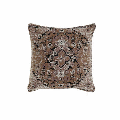 DKD Home Decor Cushion Plastic White Brown Black Rectangular Square Arabic 45 x 12 x 45 cm