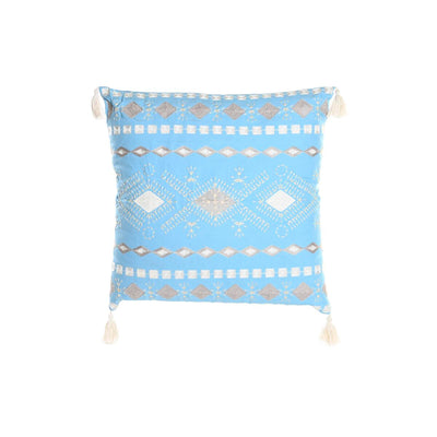 DKD Home Decor Blue White Cushion 60 x 20 x 60 cm