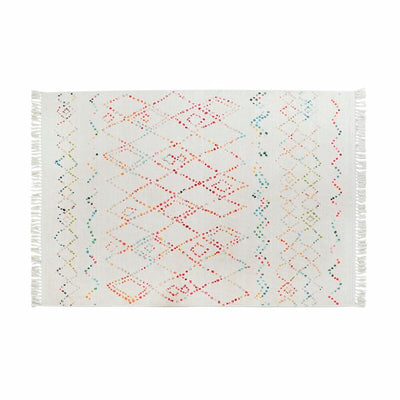 Alfombra DKD Home Decor Multicolor Rombos 160 x 230 x 0,7 cm