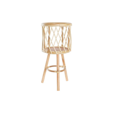 DKD Home Decor Natural Bamboo Bali Planter (28 x 28 x 60 cm)