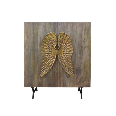 Sideboard DKD Home Decor Brown Golden Mango wood 100 x 45 x 120 cm 100 x 50 x 120 cm