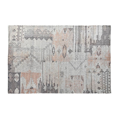 Alfombra DKD Home Decor Poliéster Algodón Multicolor (120 x 180 x 0,7 cm)