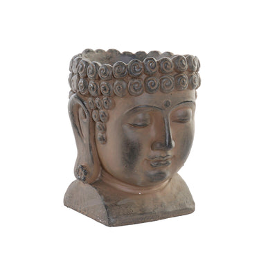 DKD Home Decor 26 x 25 x 30 cm Fiberglass Buddha Planter