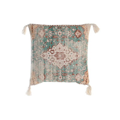 DKD Home Decor Fez Blue Cushion 45 x 10 x 45 cm Fringes