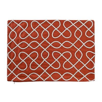 DKD Home Decor Cushion Cover 60 x 1 x 40 cm Terracotta