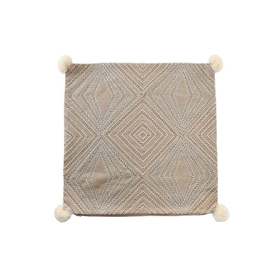 DKD Home Decor Cushion Cover Grey 50 x 1 x 50 cm