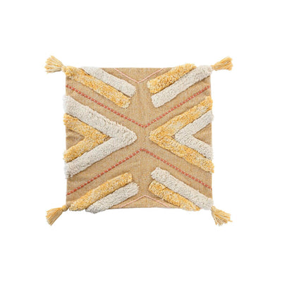 DKD Home Decor Yellow Cushion Cover 50 x 1 x 50 cm