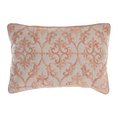 DKD Home Decor Cushion 60 x 15 x 40 cm 60 x 1 x 40 cm Beige Aluminum Traditional