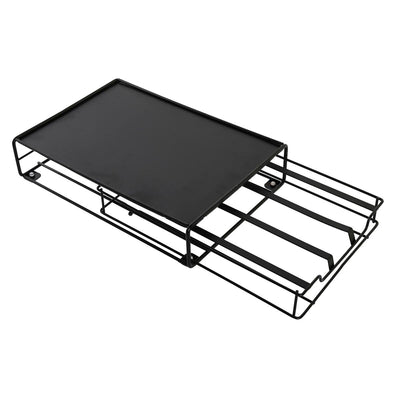 Organizador de Cápsulas de Café DKD Home Decor 21 x 31 x 7,5 cm Negro Metal