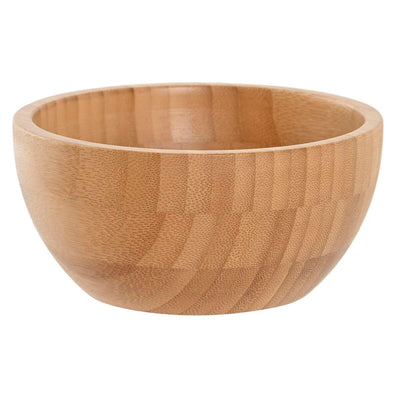 Bol para Aperitivos DKD Home Decor Natural Bambú 12,5 x 12,5 x 6 cm