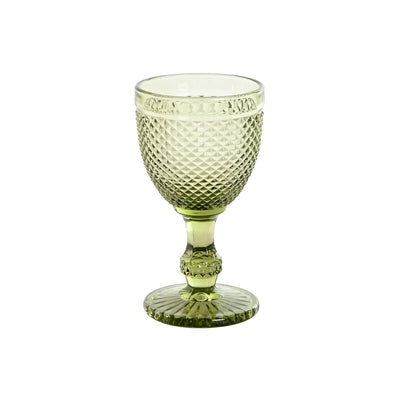 Set de Copas DKD Home Decor Verde Cristal 325 ml