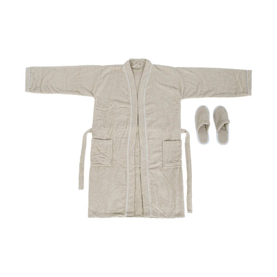 Home ESPRIT Beige Women's Bathrobe 400 g/m²