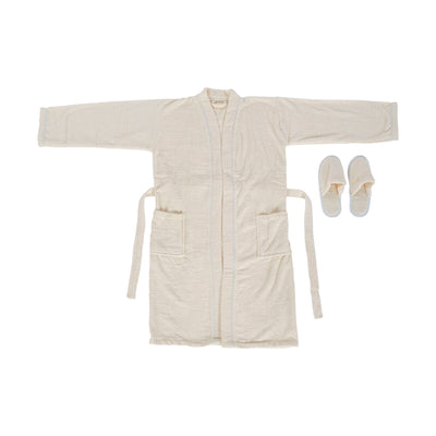 Home ESPRIT Cream Women's Bathrobe 400 g/m²