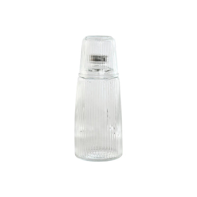 Botella de Agua Home ESPRIT Transparente Cristal 240 ml 1 L