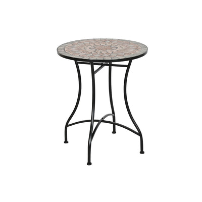 Side table Home ESPRIT Black Multicolour 60 x 60 x 72 cm
