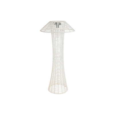 Lámpara solar Home ESPRIT Blanco 35 x 35 x 76 cm