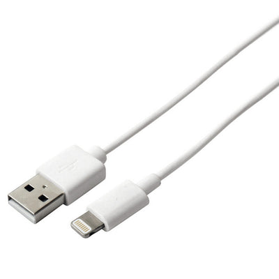 KSIX Apple-compatible USB to Lightning Cable White
