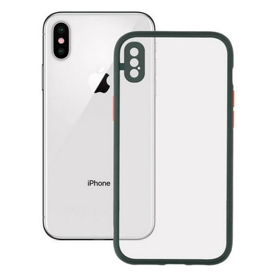 KSIX Duo Soft Green iPhone X/XS Mobile Case