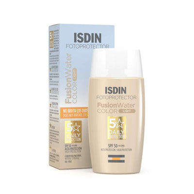 Protector Solar con Color Isdin Fotoprotector Light Claro Spf 50 50 ml