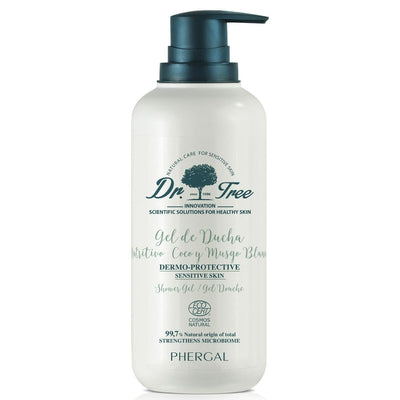 Gel de Ducha Dr. Tree Dermoprotector Gel De Ducha 500 ml Piel Sensible Coco Musgo Nutritivo