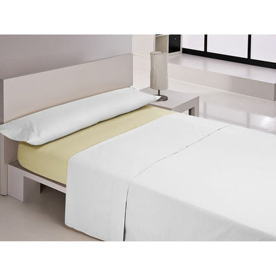 Sábana Bajera Ajustable Happy Home MIX COLORS Amarillo Cama de 135 135 x 200 + 30 cm