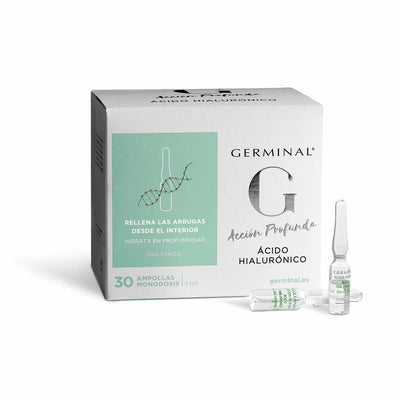 Ácido Hialurónico Germinal ACCIÓN PROFUNDA 30 x 1 ml Ampollas