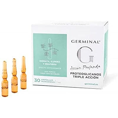 Soin anti-âge pour le visage et le cou Germinal Acción Profunda 1 ml 30 x 1 ml