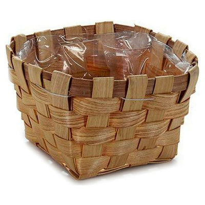 Ibergarden Brown Cane Pot 18 x 9.5 x 18 cm