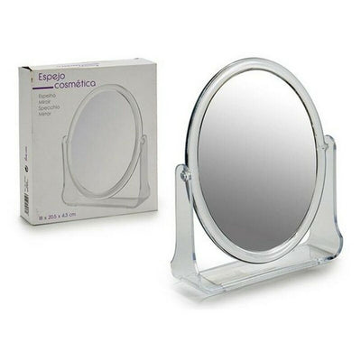 Mirror with Transparent Beryl Support Methacrylate Glass