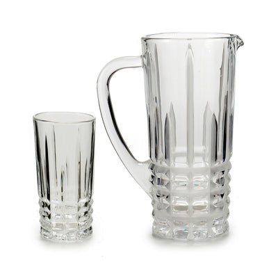 Set de jarra con vasos Vivalto 41053 Transparente Vidrio 250 ml