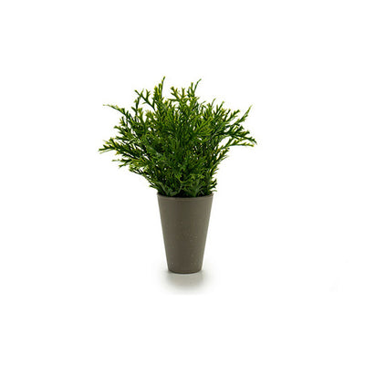 Ibergarden Green Plastic Pot 13 x 25 x 13 cm