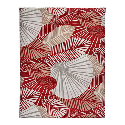 Kinvara Tablecloth ANCARA-21520-13 Beige Maroon Canvas