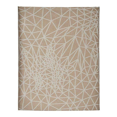 Kinvara White Beige Jacquard Tablecloth