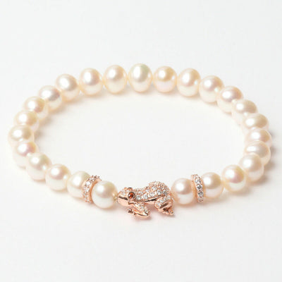 Ladies' Bracelet Lancaster JLA-BRFROG2WH 16 mm