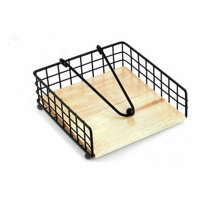 Confortime 158733 Black Metal Napkin Holder (Refurbished A)