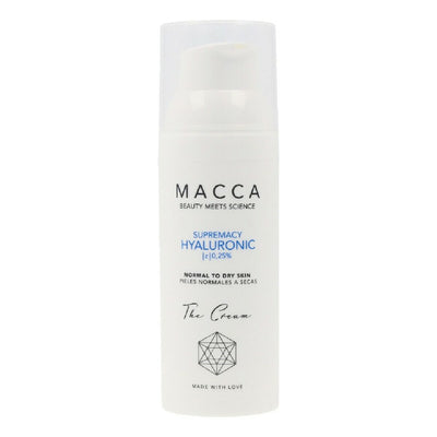 Crema Hidratante Intensiva Macca Supremacy Hyaluronic 50 ml