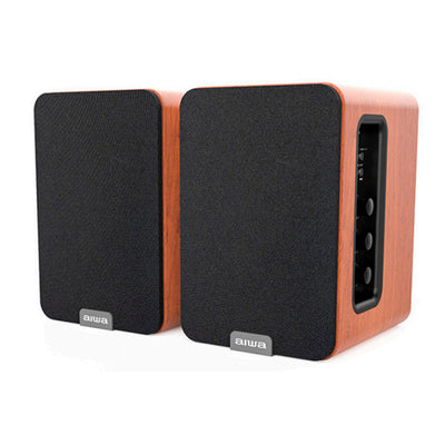 Altavoces Portátiles Aiwa ASPA200BR MADER 2 x 25 W Negro